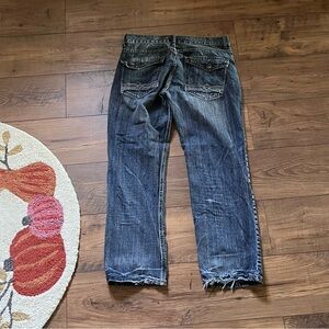 Vintage Y2K 2000s Faded Straight Leg Jeans 34x30